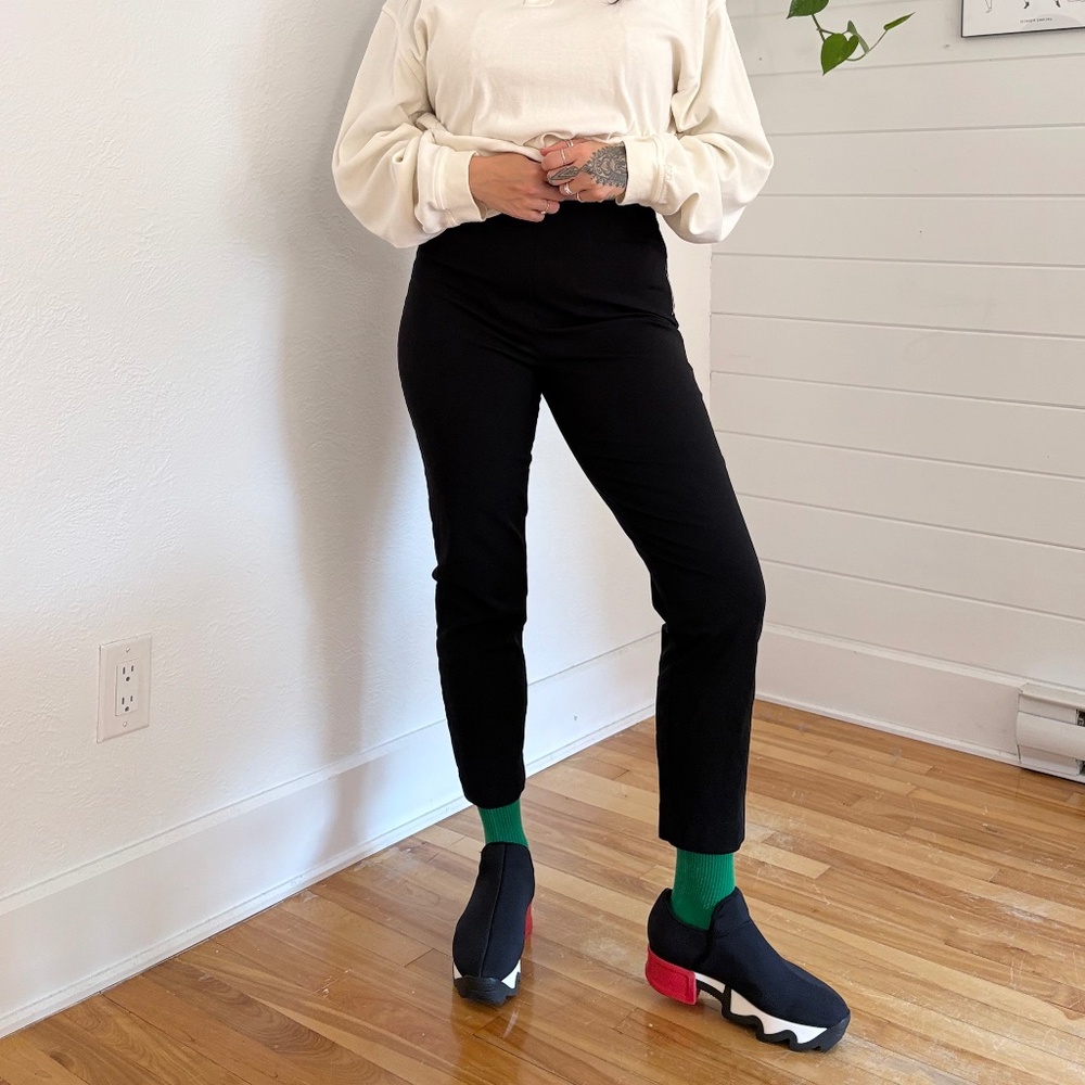 Babaton crop stretch trousers